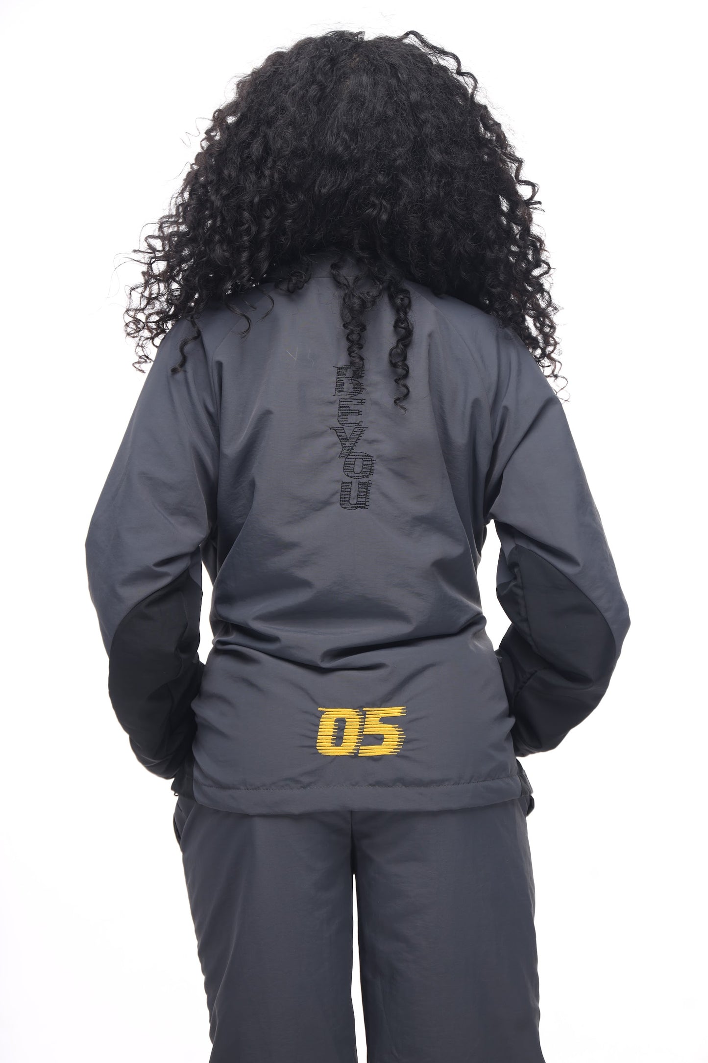Nylon Track star Set In Grey